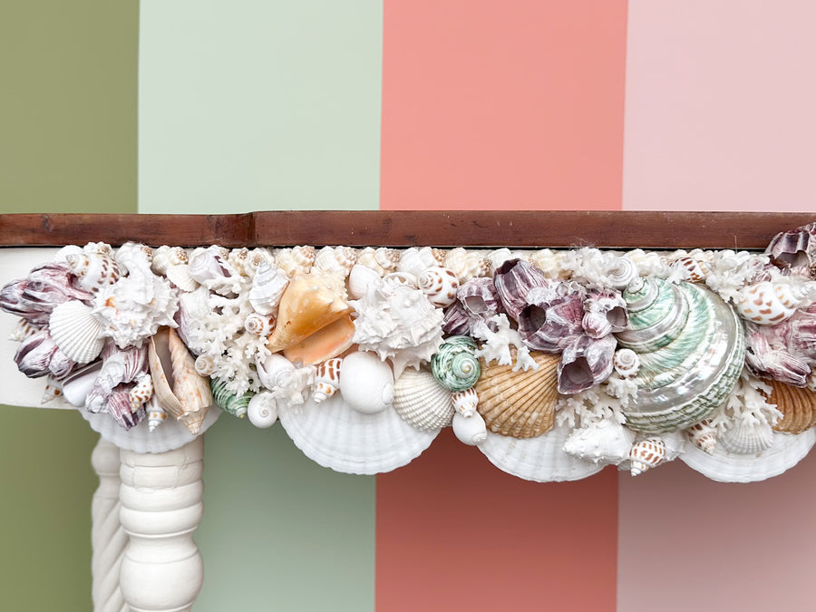 Colorful Shell Chic Console