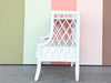 Cute Lattice Rattan Nightstand