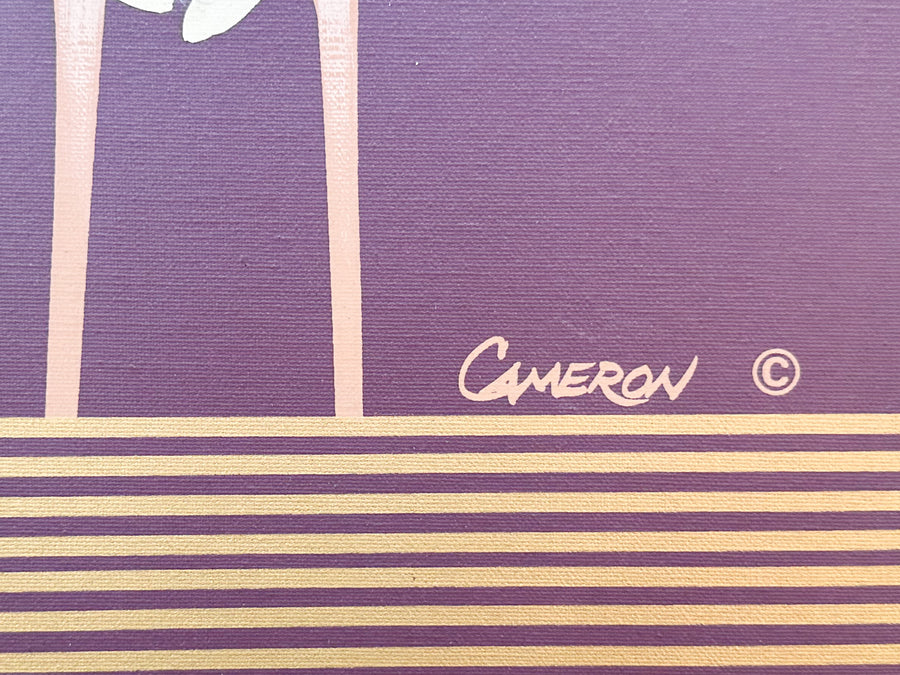 Lavender Heron Original Art