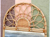 Large Whimsical Rattan Mirror