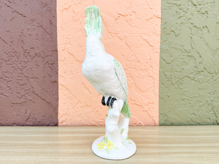 Yellow and Green Tropical Cockatoo