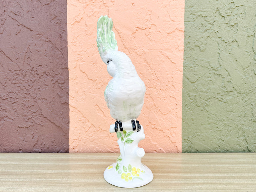 Yellow and Green Tropical Cockatoo