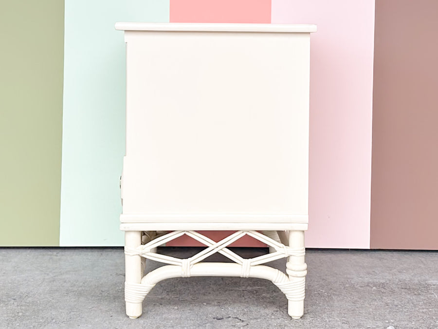 Ficks Reed Faux Bamboo Nightstand