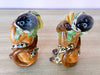 Pair of Lynn Chase Monkey Salt and Pepper Set