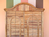 Pencil Reed Rattan Armoire