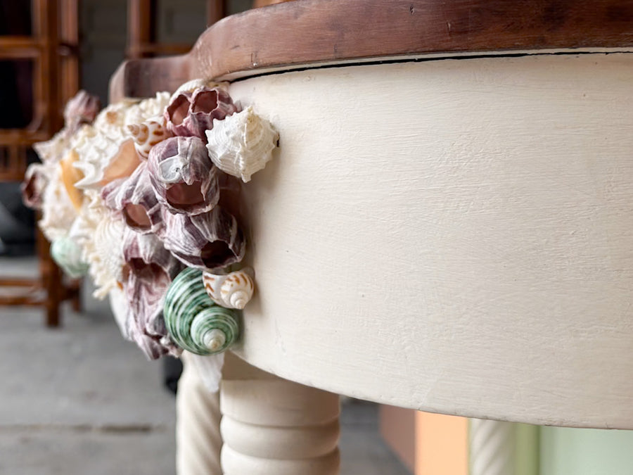 Colorful Shell Chic Console