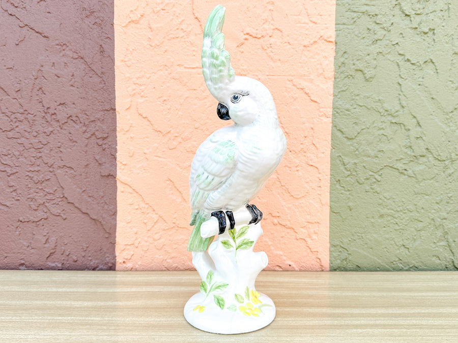 Yellow and Green Tropical Cockatoo