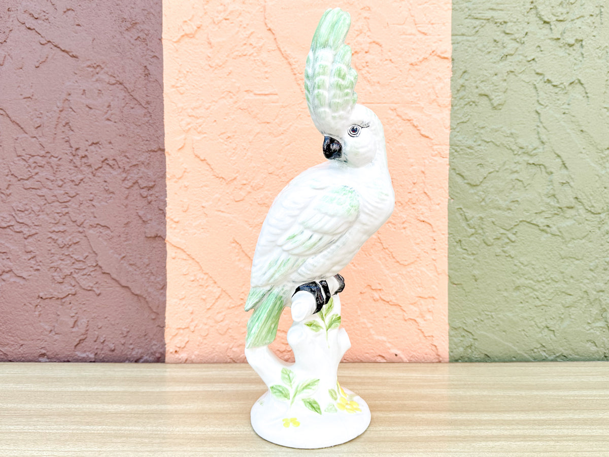 Yellow and Green Tropical Cockatoo