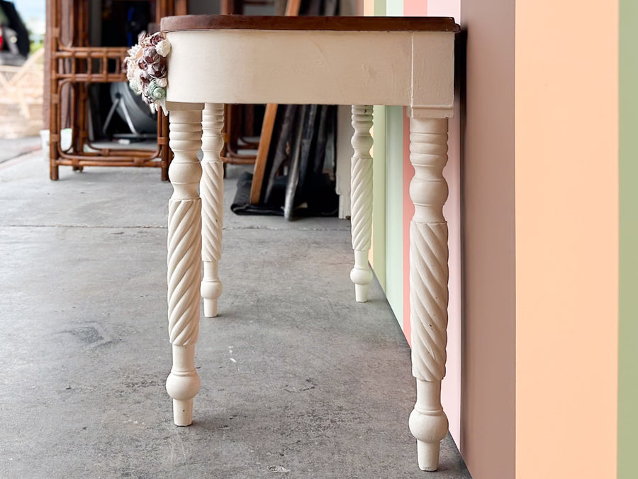 Colorful Shell Chic Console