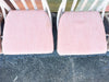 Set of Six McGuire Style Cathedral Dining Chairs