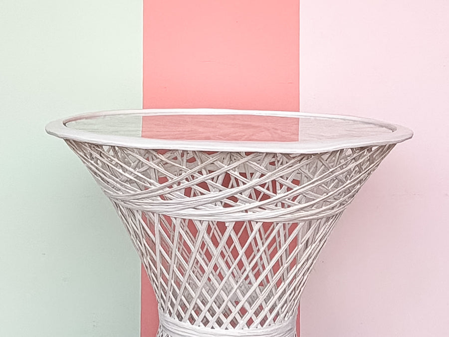 Webspun Outdoor Side Table