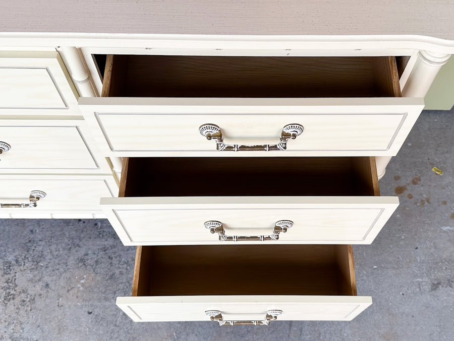 Faux Bamboo Dresser