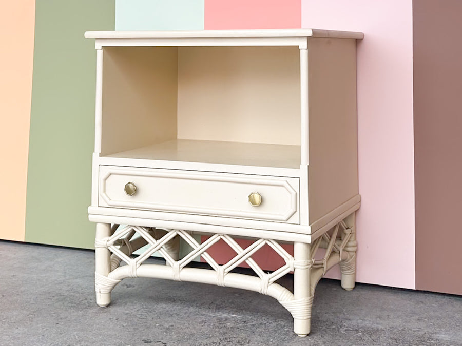 Ficks Reed Faux Bamboo Nightstand
