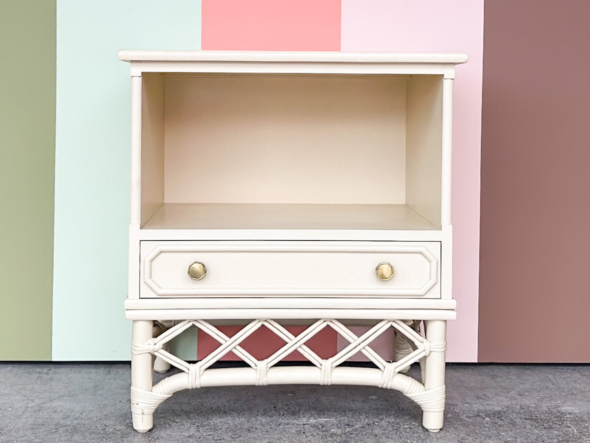 Ficks Reed Faux Bamboo Nightstand