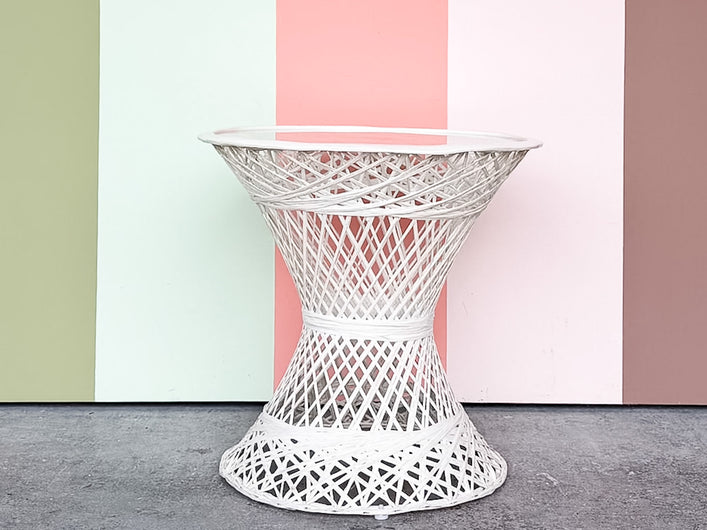 Webspun Outdoor Side Table