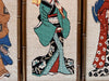 Geisha Needlepoint Folding Art