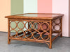 Rattan Circle Coffee Table