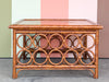 Rattan Circle Coffee Table