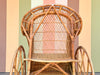 Chinoiserie Style Rattan Rickshaw