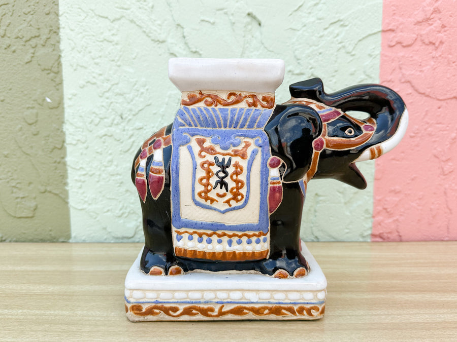 Ceramic Elephant Cachepot