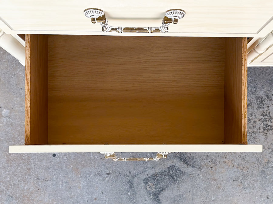 Faux Bamboo Dresser