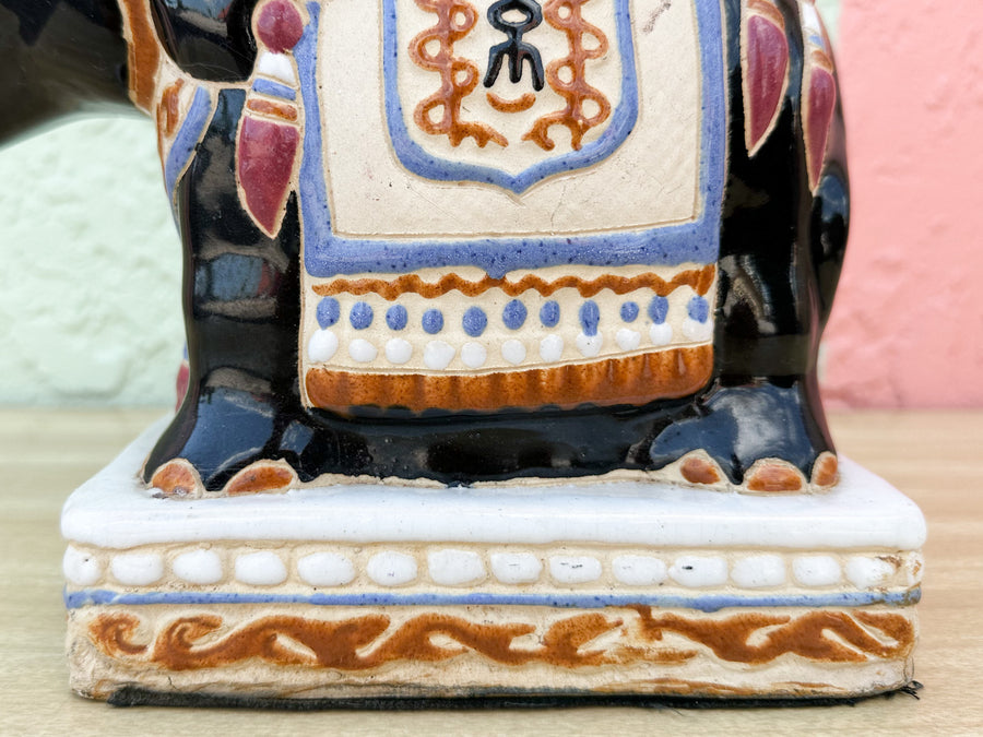 Ceramic Elephant Cachepot