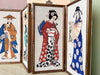 Geisha Needlepoint Folding Art