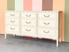 Faux Bamboo Dresser