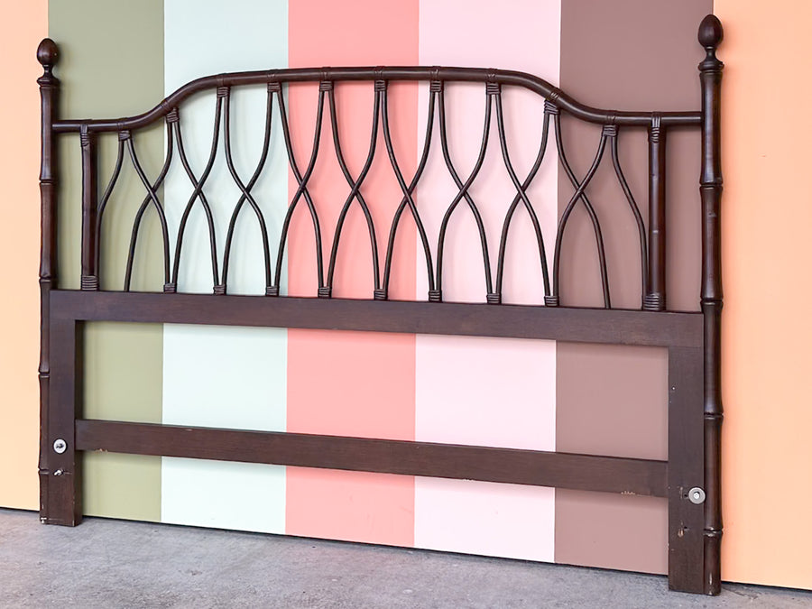 Handsome Ficks Reed Queen Headboard