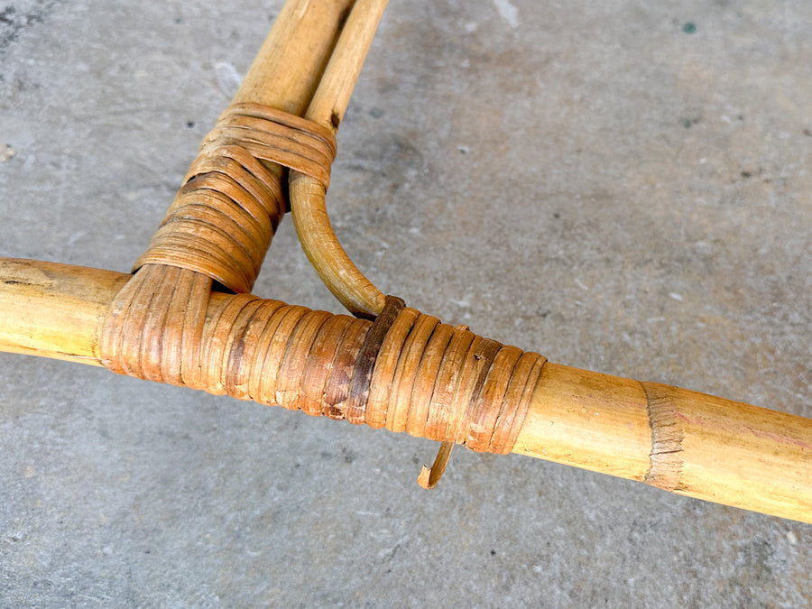 Santa's Rattan Sleigh