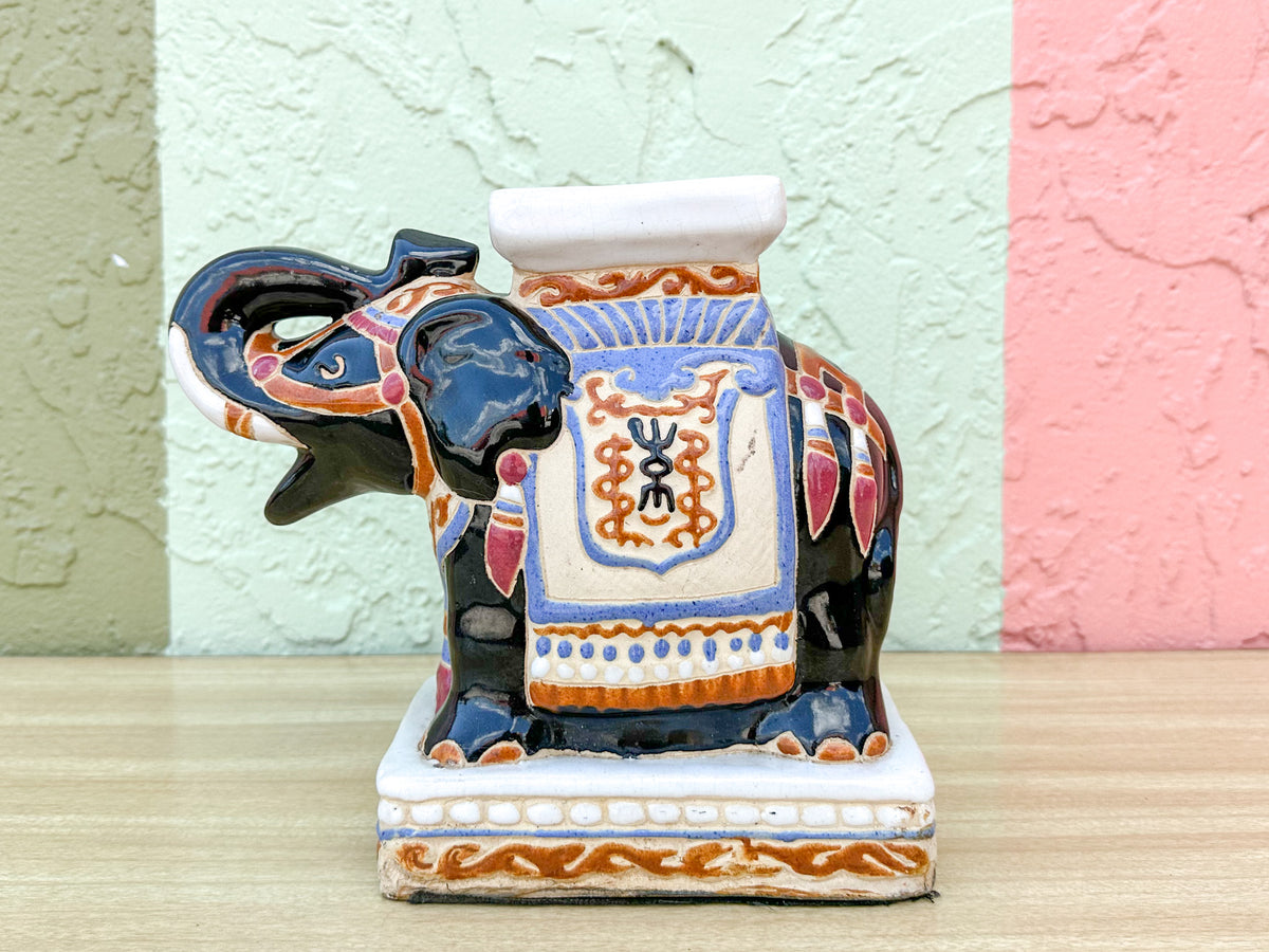 Ceramic Elephant Cachepot