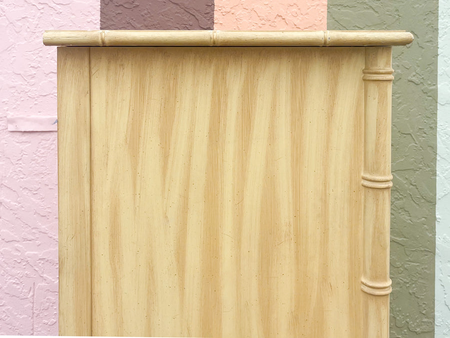 Thomasville Faux Bamboo Lingerie Chest