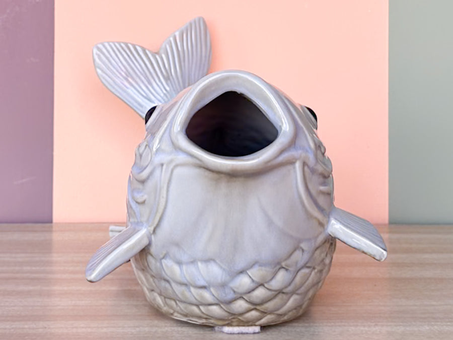 Large Ceramic Koi Fish