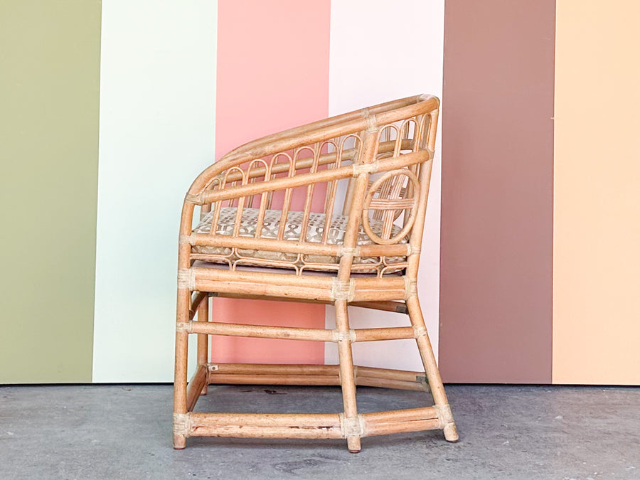 Cute Coastal Rattan Chair
