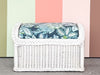 Braided Rattan Ottoman
