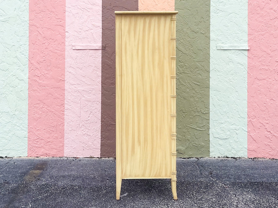 Thomasville Faux Bamboo Lingerie Chest