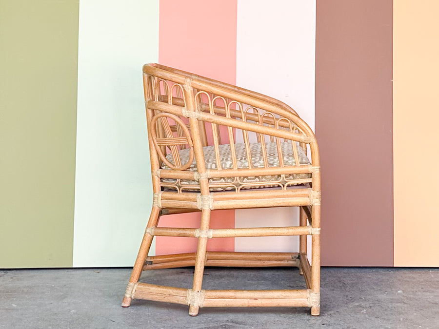 Cute Coastal Rattan Chair