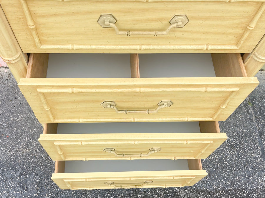 Thomasville Faux Bamboo Lingerie Chest