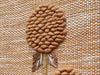 So 70's Woven Flower Wall Hanging