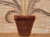 So 70's Woven Flower Wall Hanging