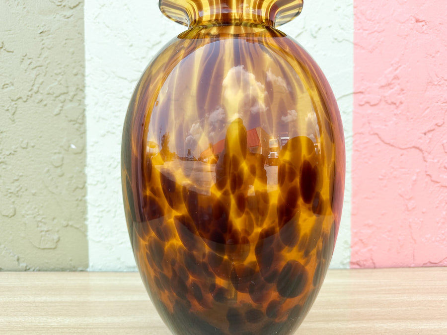 Large Tortoiseshell Vase