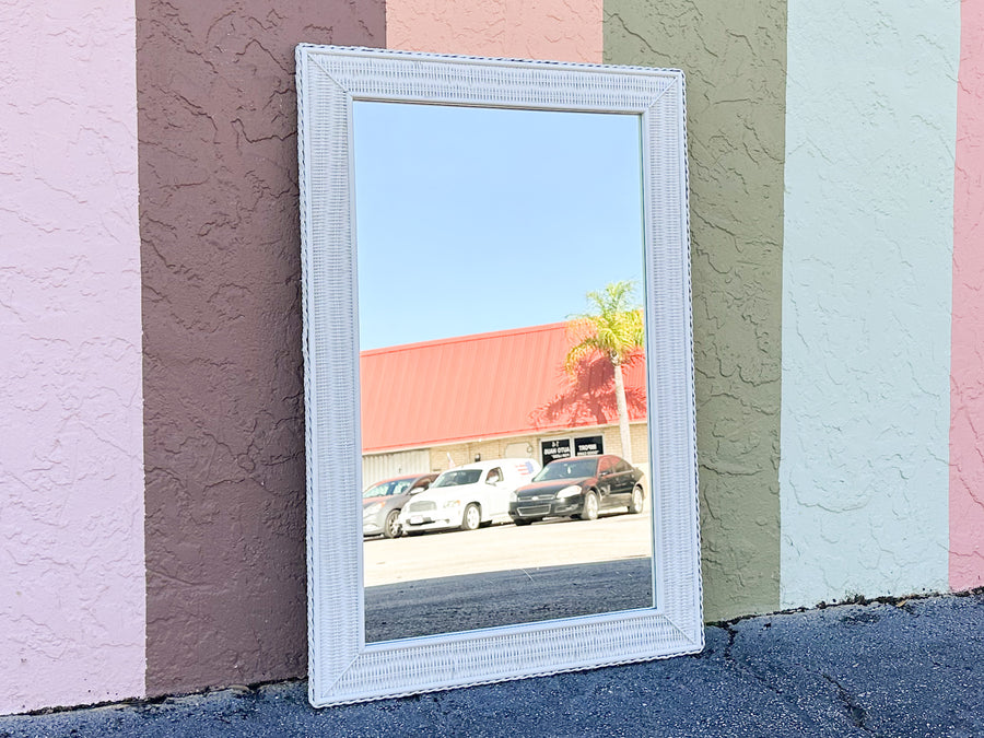 Henry Link Wicker Mirror