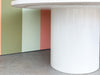 Custom Lacquer Pedestal Dining Table