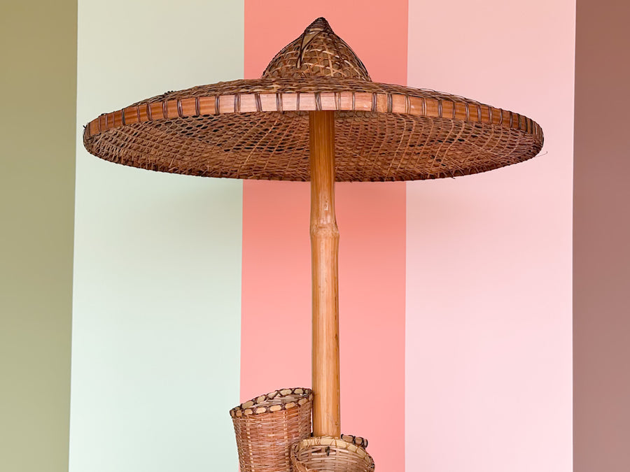 Unique Bamboo Plant Stand