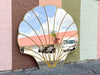 Large Clam Shell Mirror