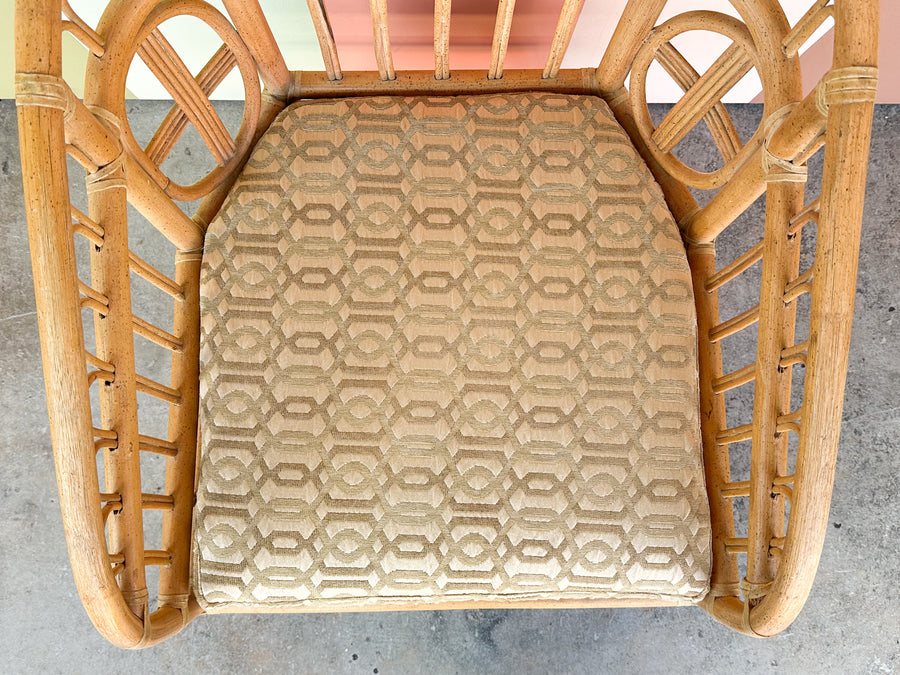 Cute Coastal Rattan Chair