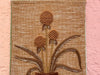 So 70's Woven Flower Wall Hanging
