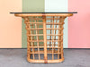 Pair of Island Chic Rattan Side Tables