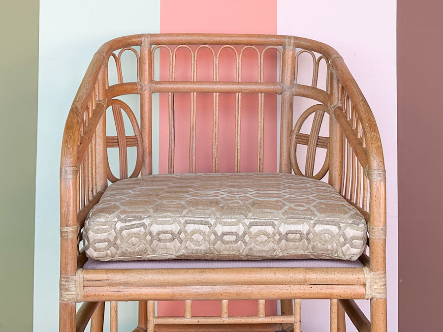 Cute Coastal Rattan Chair