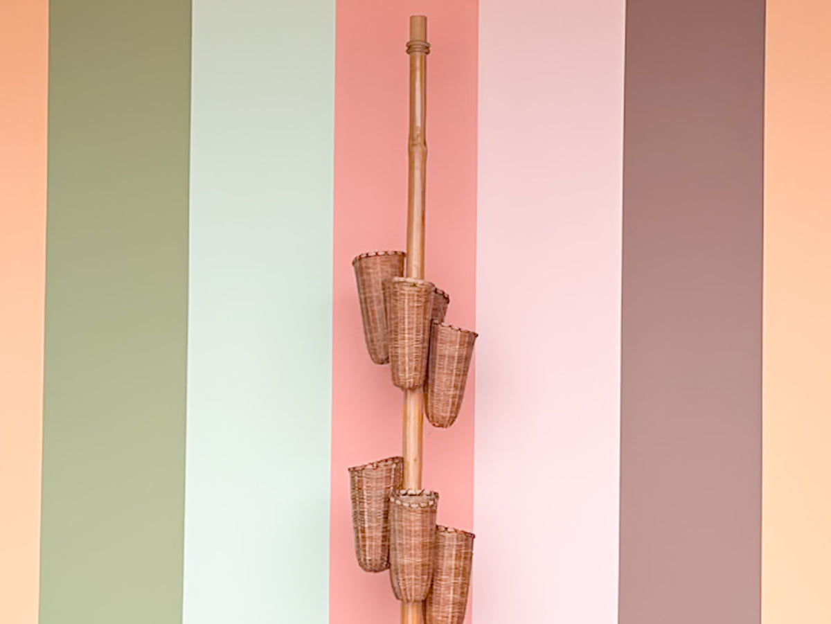 Unique Bamboo Plant Stand